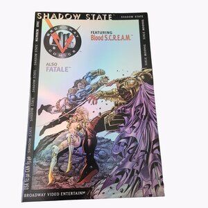 Broadway Comics Shadow State Fatale #1 Holographic Cover Comic Bagged Boarded